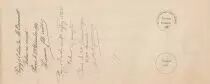 Francia 107.95 francs - Bank cheque receipt - Besan&ccedil;on -27-01-1912