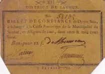 Francia 12 Sols - Maine et loire - District de Saumur - 03-02-1792