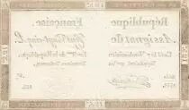 Francia 125 Livres - 7 Vend&eacute;miaire An II - 1793 - Sign. Duboille - Serial 2554