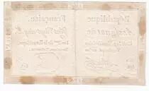 Francia 125 Livres - 7 Vend&eacute;miaire An II - 1793 - Sign. Laurier - VF+