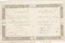 Francia 125 Livres - 7 Vend&eacute;miaire An II - 1793 - Sign. Valli&egrave;re - Serial 13