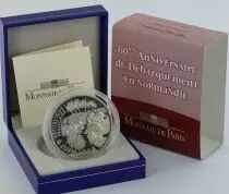 Francia 1.5 Euro Silver Landing in Normandy - 2004 - Proof