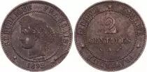 Francia 2 Centimes Ceres - Third Republic - 1892 A Paris