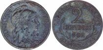 Francia 2 Centimes Dupuis - 1902