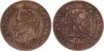 Francia 2 Centimes Napoleon III - Laureate Head - 1862 A Paris