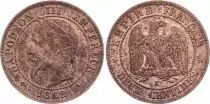 Francia 2 Centimes Napoleon III - Laureate Head - 1862 K Bordeaux
