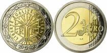 Francia 2 Euro 2002 ? Proof (BE) ? From Official Set