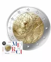 Francia 2 Euros - Recherche M�dicale - Merci - Coincard - BU - 2020