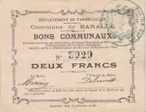 Francia 2 F Baralle Sans fond de s&eacute;curit&eacute;