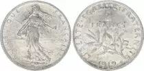 Francia 2 Francos Semeuse - 1912 - Plata