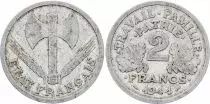 Francia 2 Francs  - French state - 1943