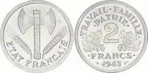 Francia 2 Francs  - French state - 1943