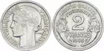 Francia 2 Francs  - French state - 1945