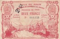 Francia 2 Francs - Chamber of Commerce - Rouen - 2nd serie - 1920