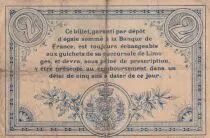 Francia 2 Francs - Chambre de Commerce - Limoges  17-08-1914 - S&eacute;rie C