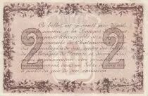 Francia 2 Francs - Chateauroux Chamber of Commerce - 08-07-1915 - Serial L