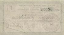 Francia 2 Francs - City of Saint-Quentin - 06-03-1916