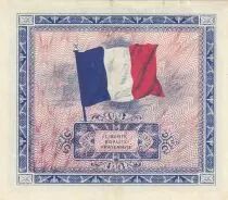 Francia 2 Francs - Flag - Serial of 1944