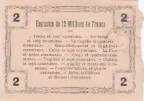 Francia 2 Francs - Fourmies - Regional Coupon  - 08-05-1916 - Serial 2