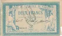 Francia 2 Francs - Marseille - Chamber of Commerce - 12-09-1914 - Serial C