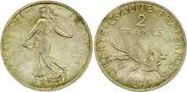 Francia 2 Francs - Semeuse - 1899 - Silver