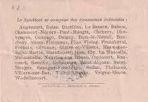 Francia 2 Francs - Syndicat Ardennais de Ravitaillement - Sedan - 1917 - P.08-293