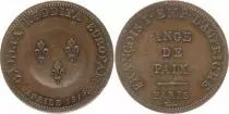 Francia 2 Francs (Module), Ange de Paix - 1814 Essai by Tiolier