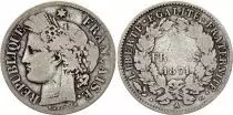 Francia 2 Francs Ceres - 1871 Small A Paris - Silver