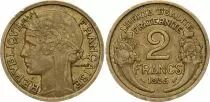 Francia 2 Francs Laureate head - 1935