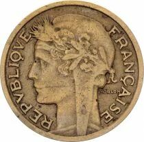 Francia 2 Francs Laureate head -1933