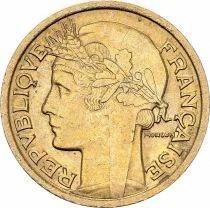 Francia 2 Francs Laureate head -1940