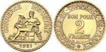 Francia 2 Francs Mercury Seated - 1921