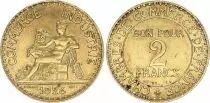 Francia 2 Francs Mercury seated - 1924
