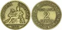Francia 2 Francs Mercury seated - 1927