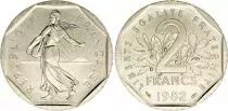 Francia 2 Francs Seed sower - 1982 - UNC