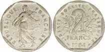 Francia 2 Francs Seed sower - 1984 - VF