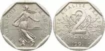 Francia 2 Francs Seed sower - 1991