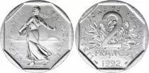 Francia 2 Francs Seed sower - 1992 UNC