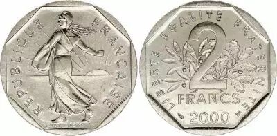 Francia 2 Francs Seed sower - 2000 XF