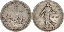 Francia 2 Francs Semeuse - 1898