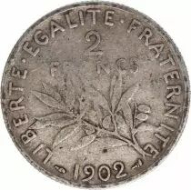 Francia 2 Francs Semeuse - 1902