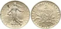 Francia 2 Francs Semeuse - 1910 - Silver