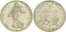 Francia 2 Francs Semeuse - 1914 C Castelsarrasin - Silver