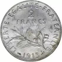 Francia 2 Francs Semeuse - 1915