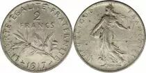 Francia 2 Francs Semeuse - 1917