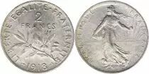 Francia 2 Francs Semeuse - 1918