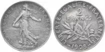 Francia 2 Francs Semeuse -1908