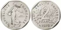 Francia 2 Francs Sower - 1979 - UNC