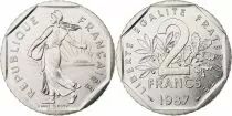 Francia 2 Francs Sower - 1987 FDC