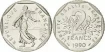 Francia 2 Francs Sower - 1990